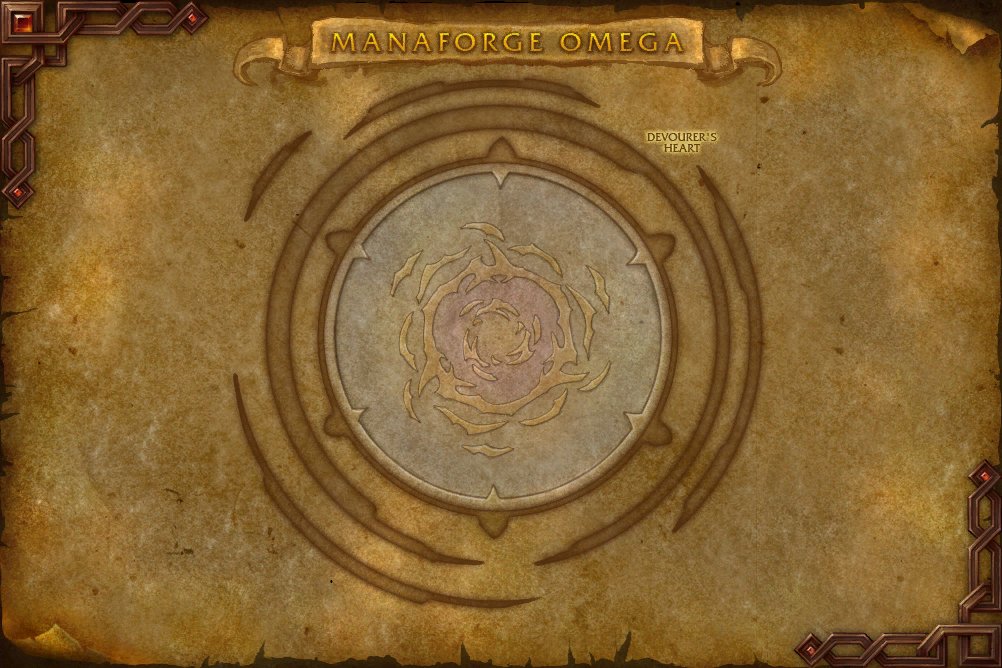 Manaforge Omega map
