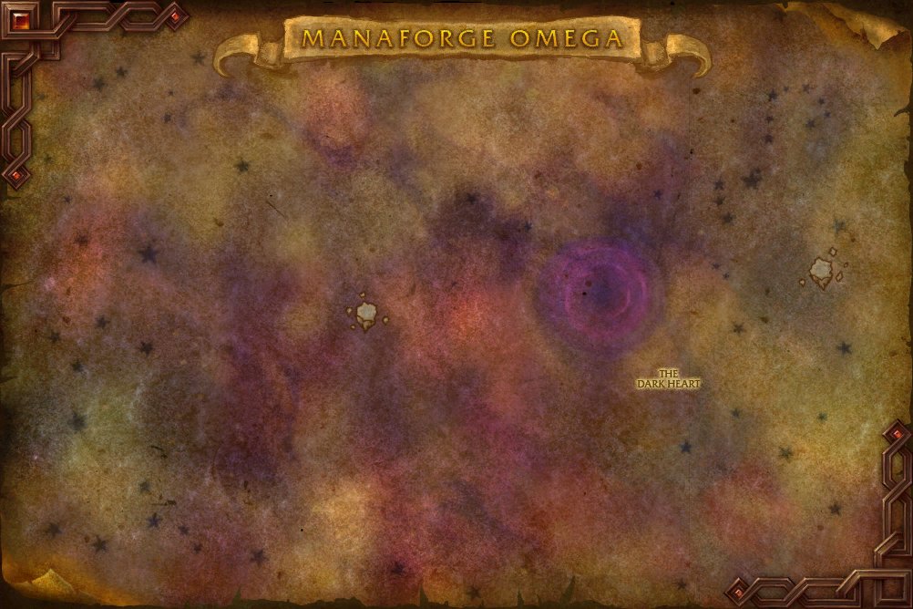 Manaforge Omega map