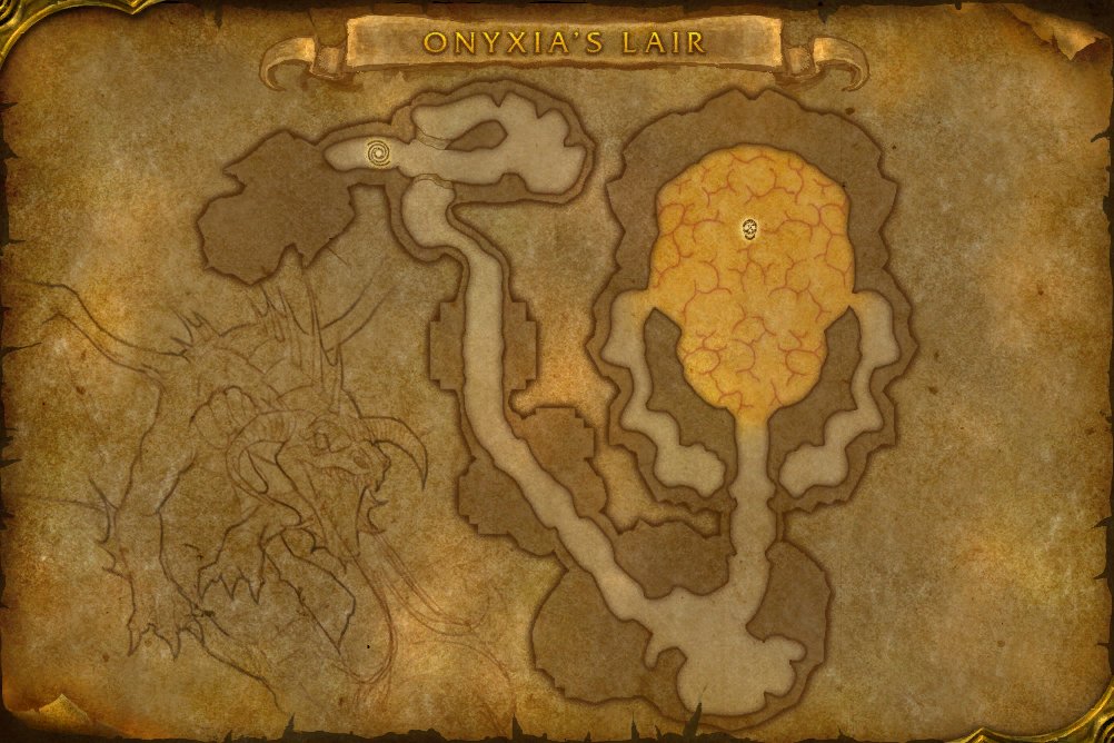 Onyxia's Lair map