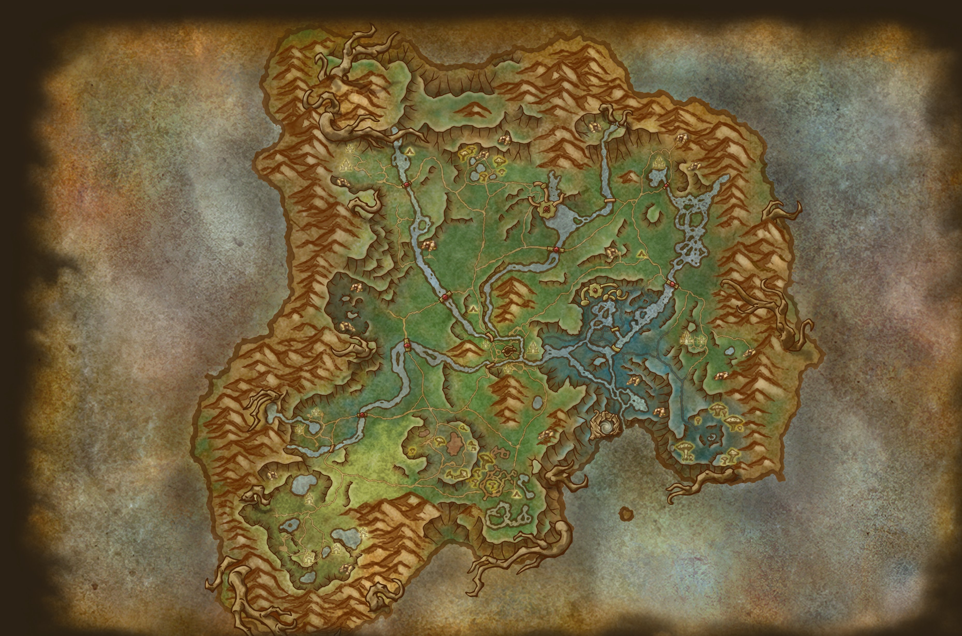 Harandar map