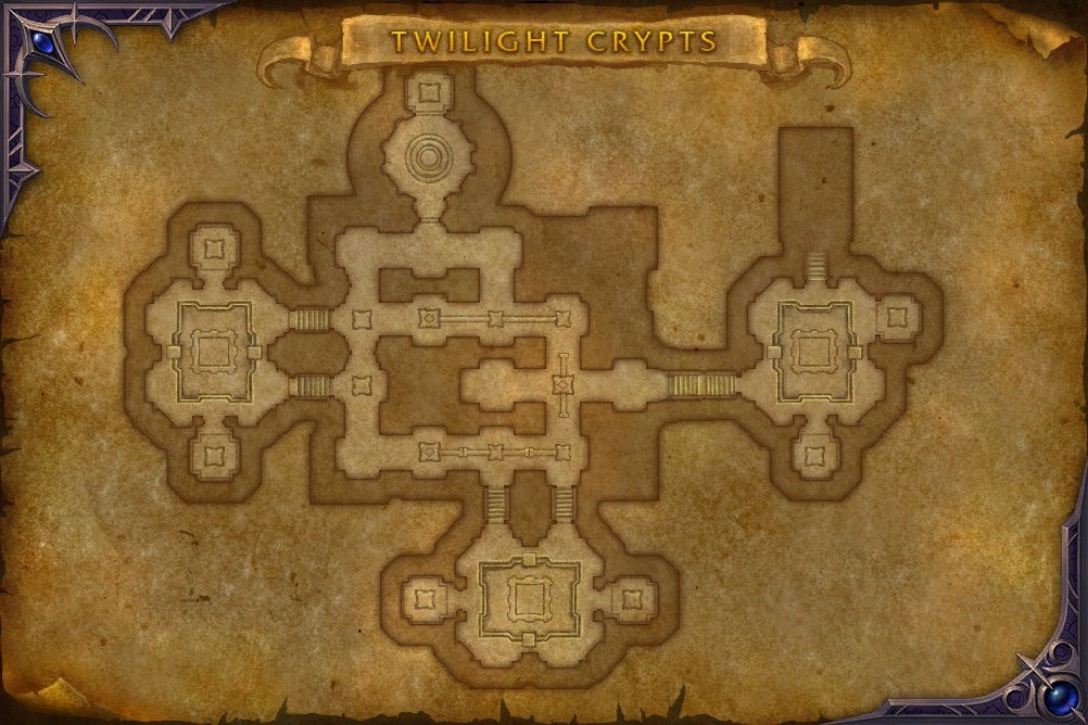 Twilight Crypts map