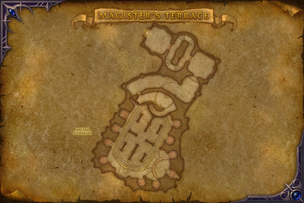 Magister's Terrace map