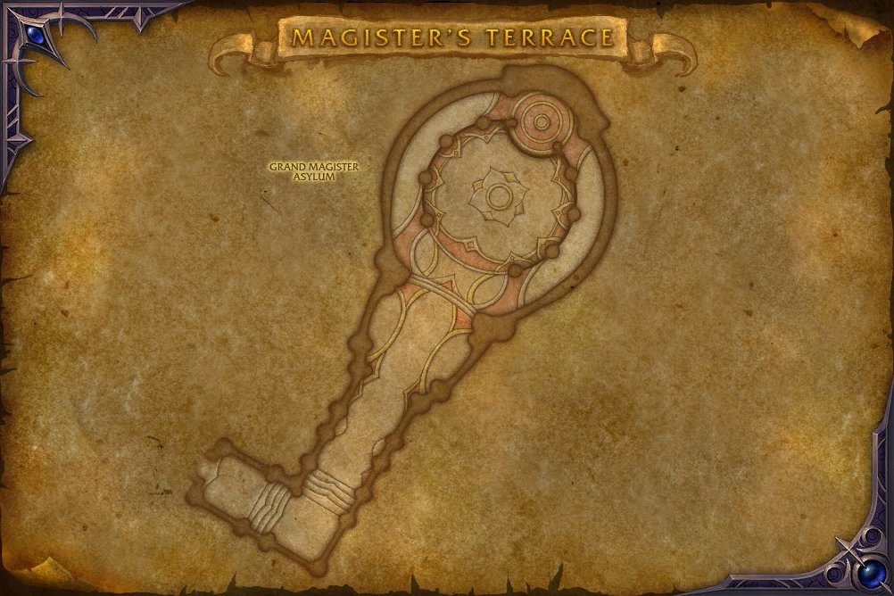 Magister's Terrace map