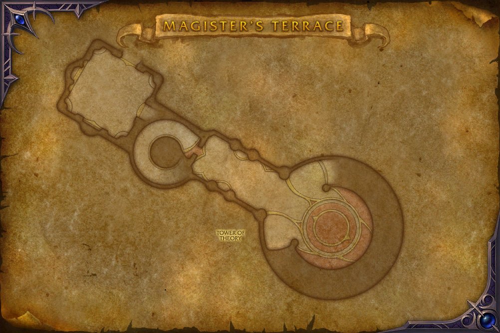 Magister's Terrace map