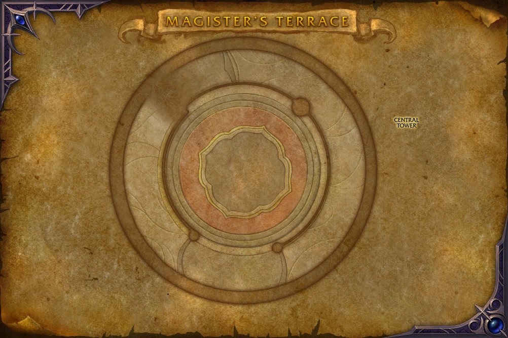 Magister's Terrace map