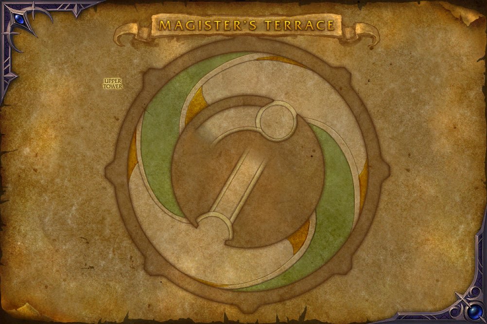 Magister's Terrace map