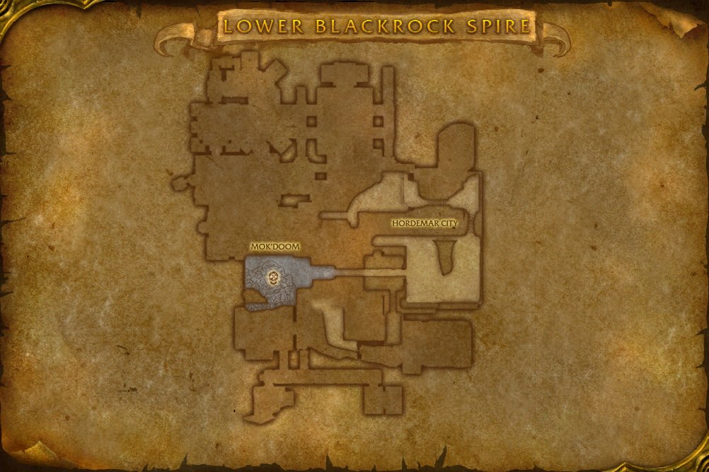 Blackrock Spire map