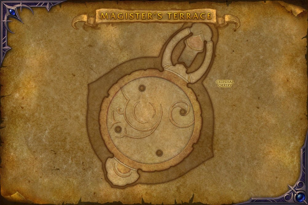 Magister's Terrace map