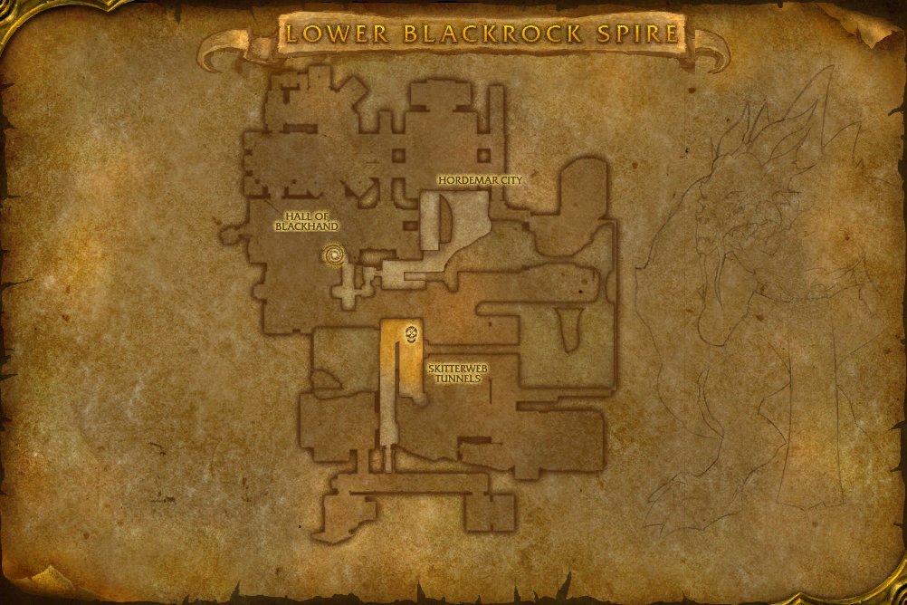 Blackrock Spire map