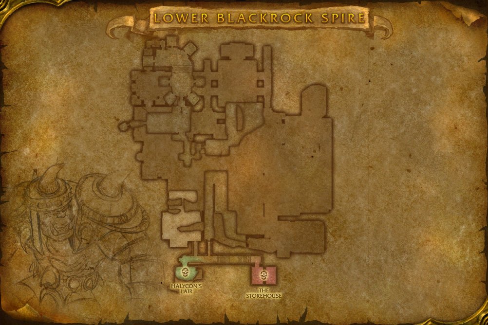 Blackrock Spire map