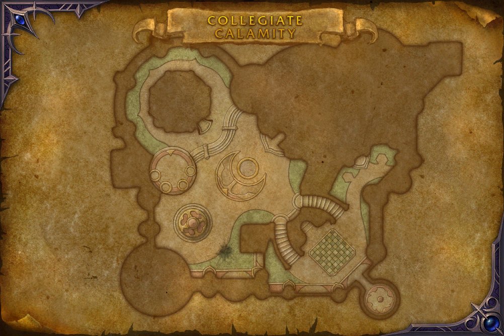 Collegiate Calamity map