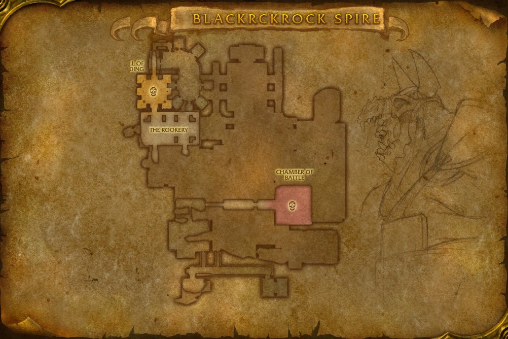 Blackrock Spire map