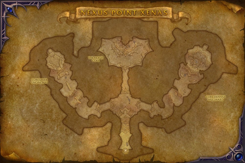 Nexus Point Xenas map