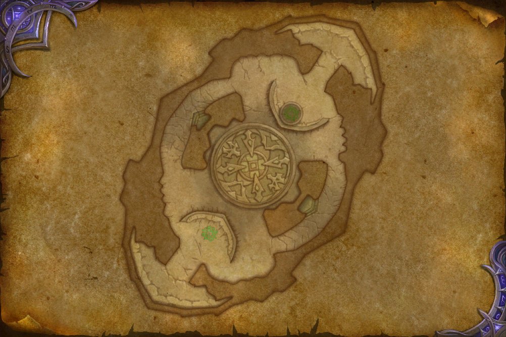Derelict Legion Vessel map