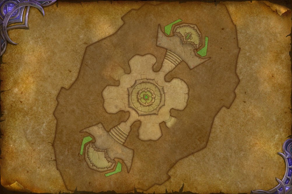 Derelict Legion Vessel map