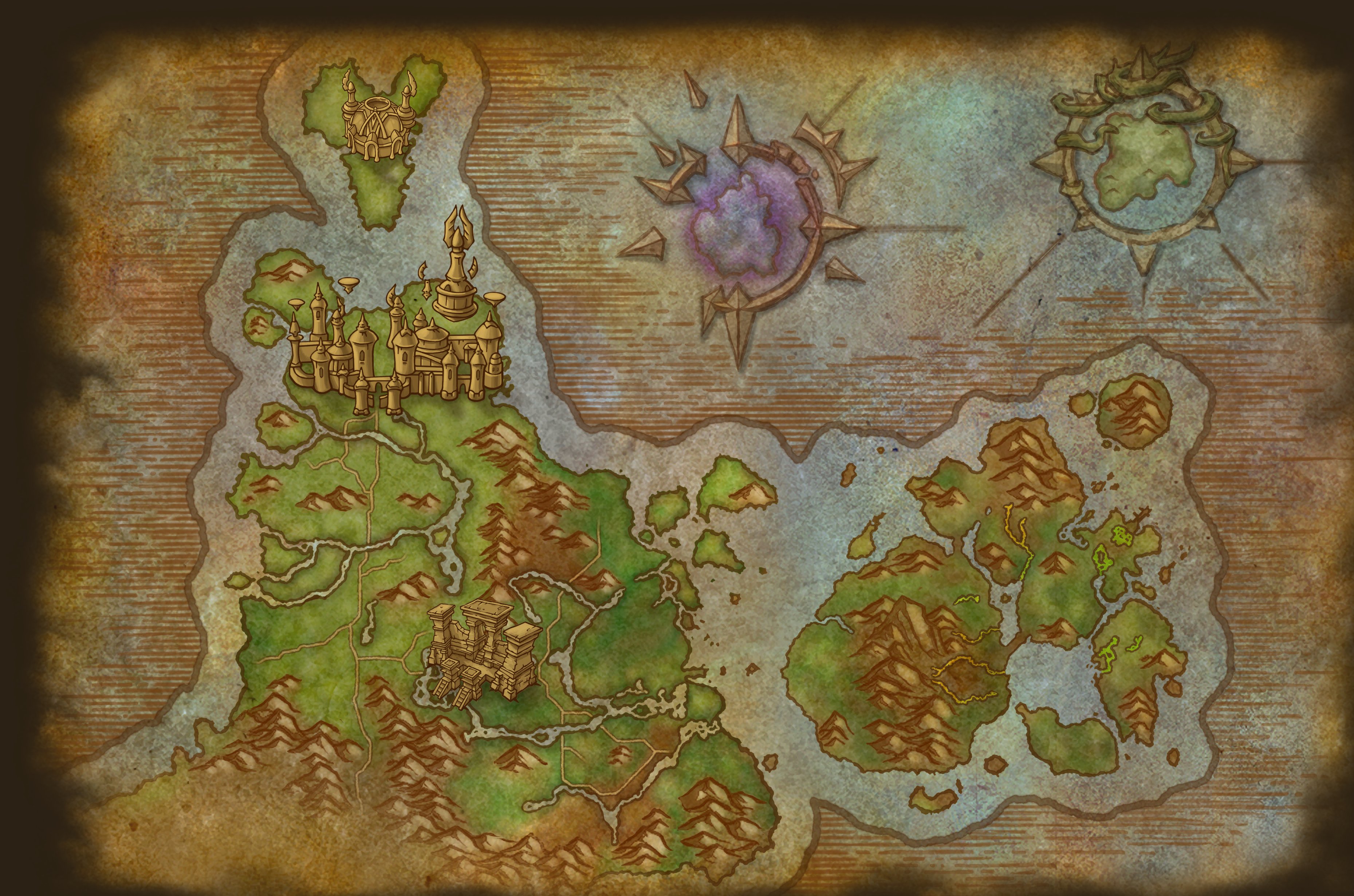 Quel'Thalas map