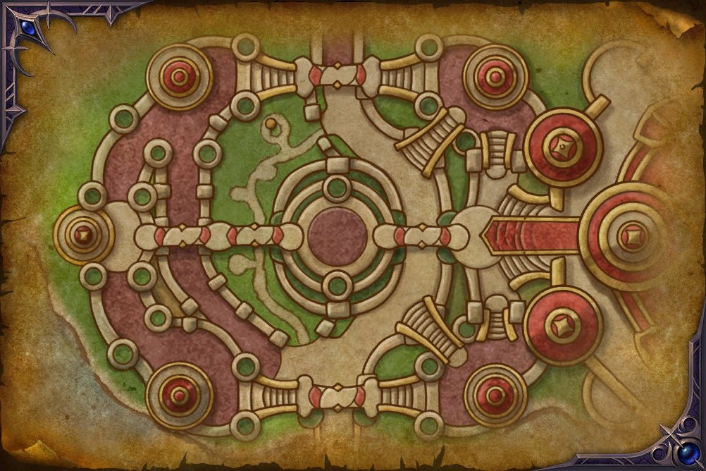 Isle of Quel'Danas map