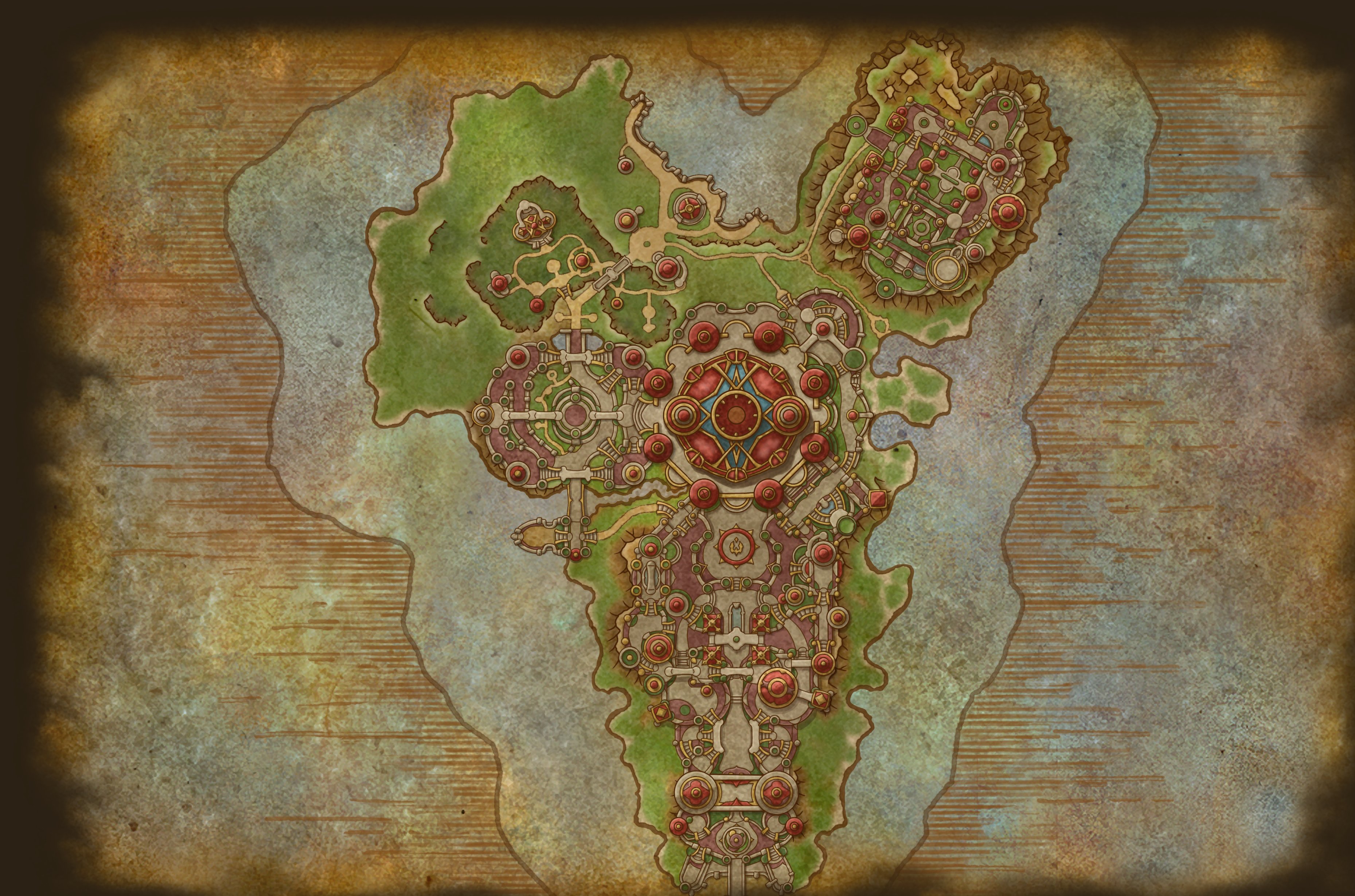 Isle of Quel'Danas map