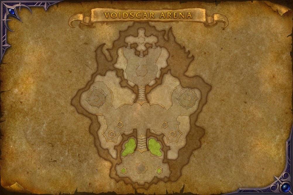 Voidscar Arena map
