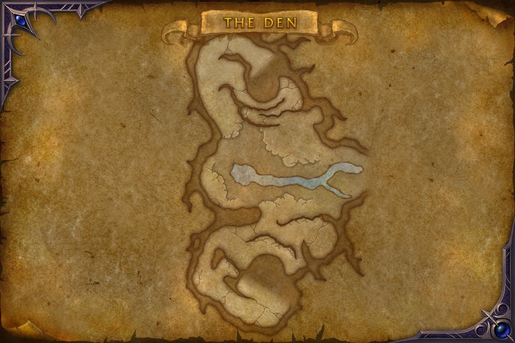 The Den map