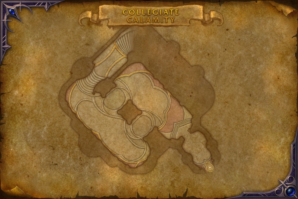 Collegiate Calamity map