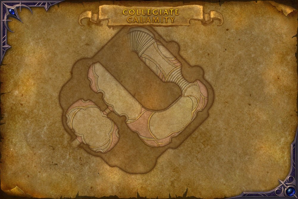 Collegiate Calamity map