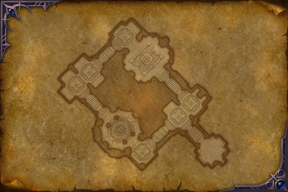 Wit'Kalar Crypt map