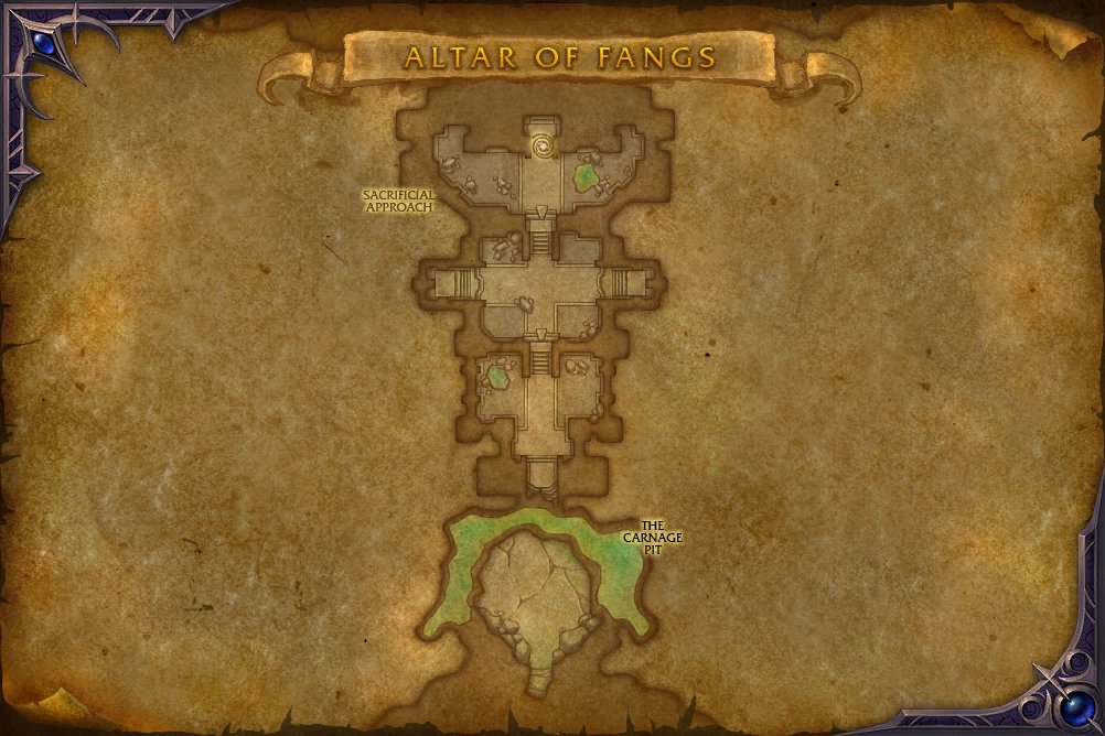 Altar of Fangs map