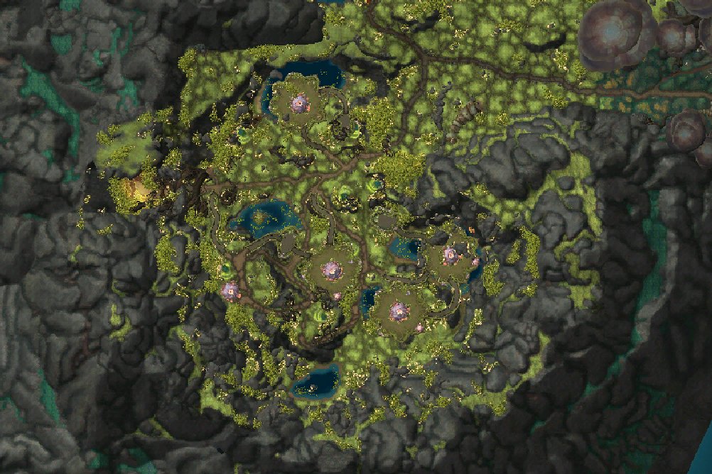 Ritual Site map