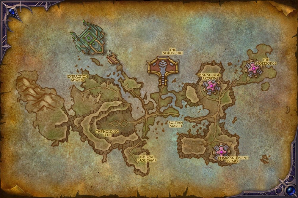 Naigtal map