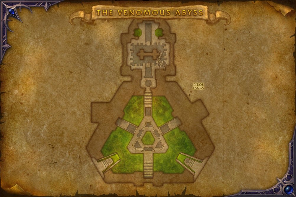 The Venomous Abyss map