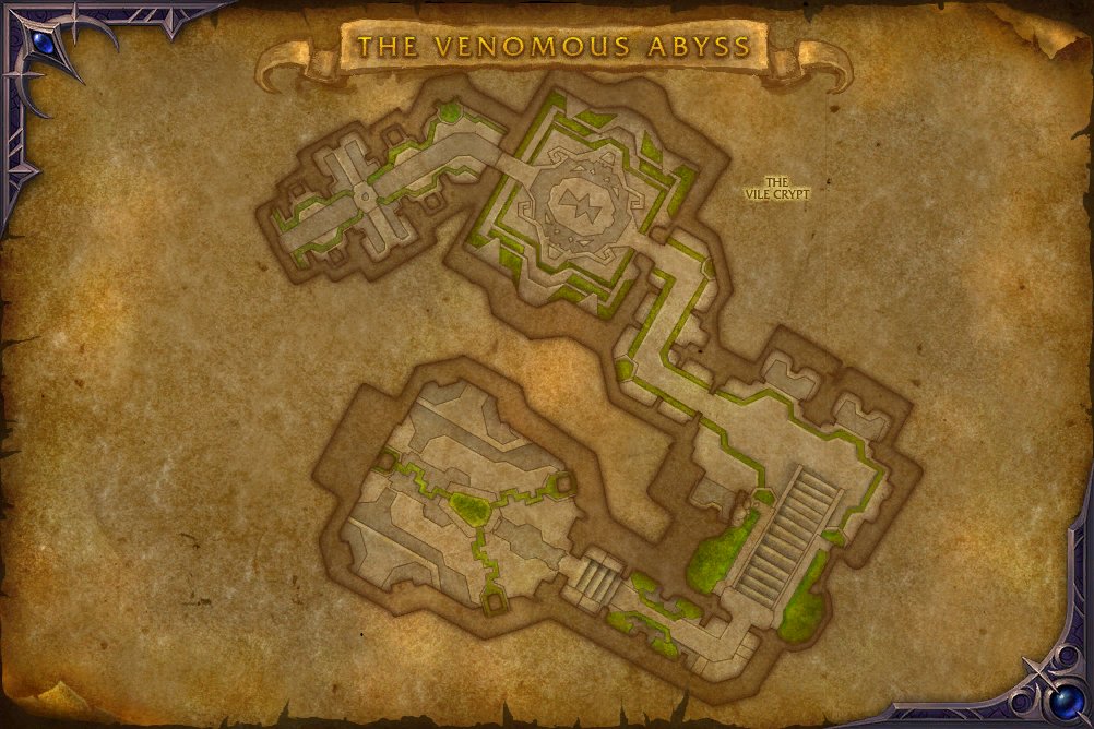 The Venomous Abyss map