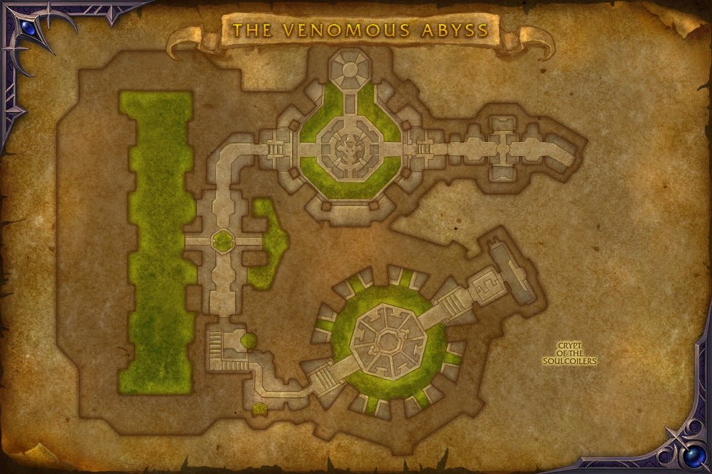 The Venomous Abyss map