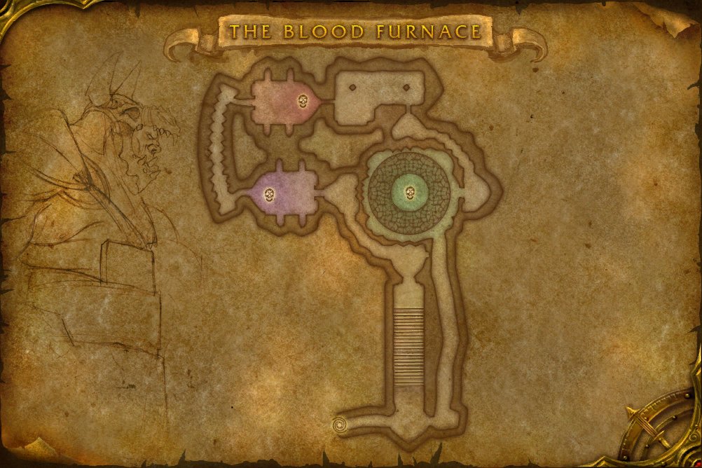 The Blood Furnace map