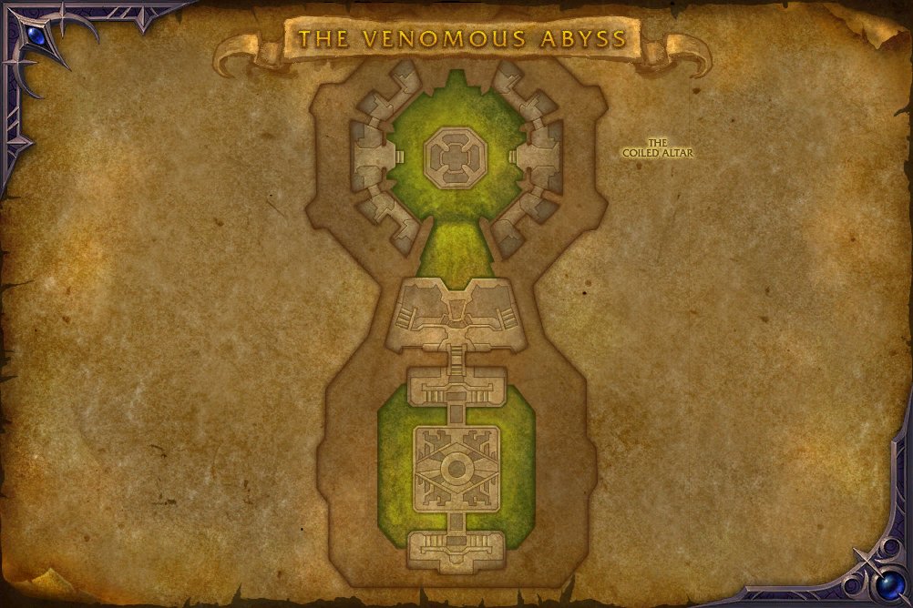 The Venomous Abyss map