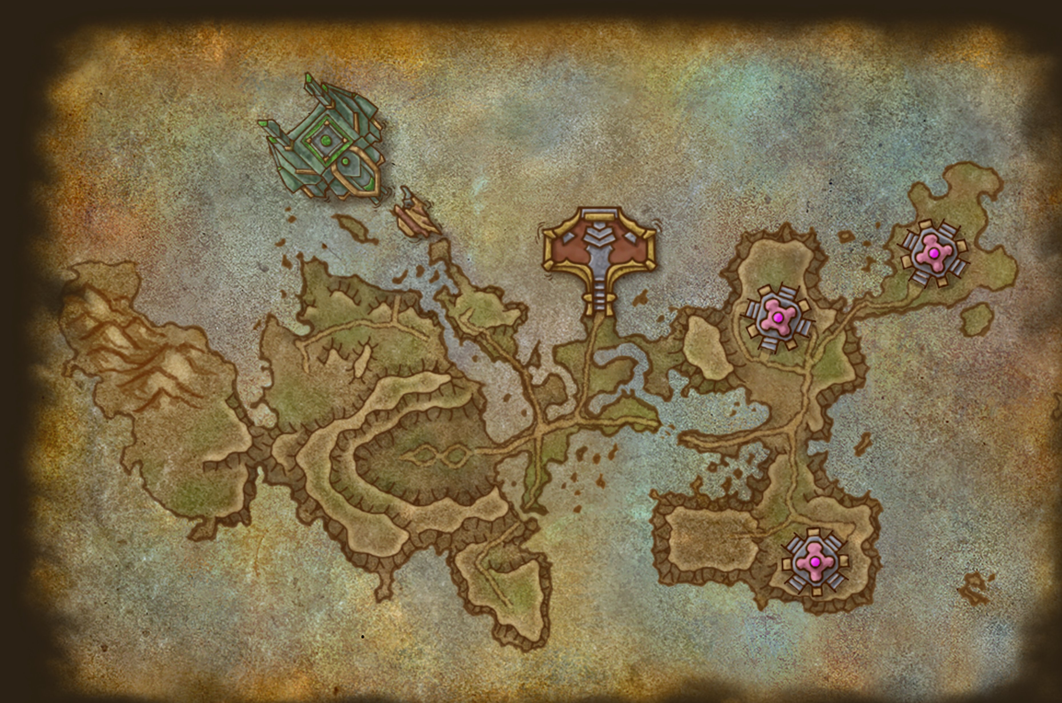 Naigtal map