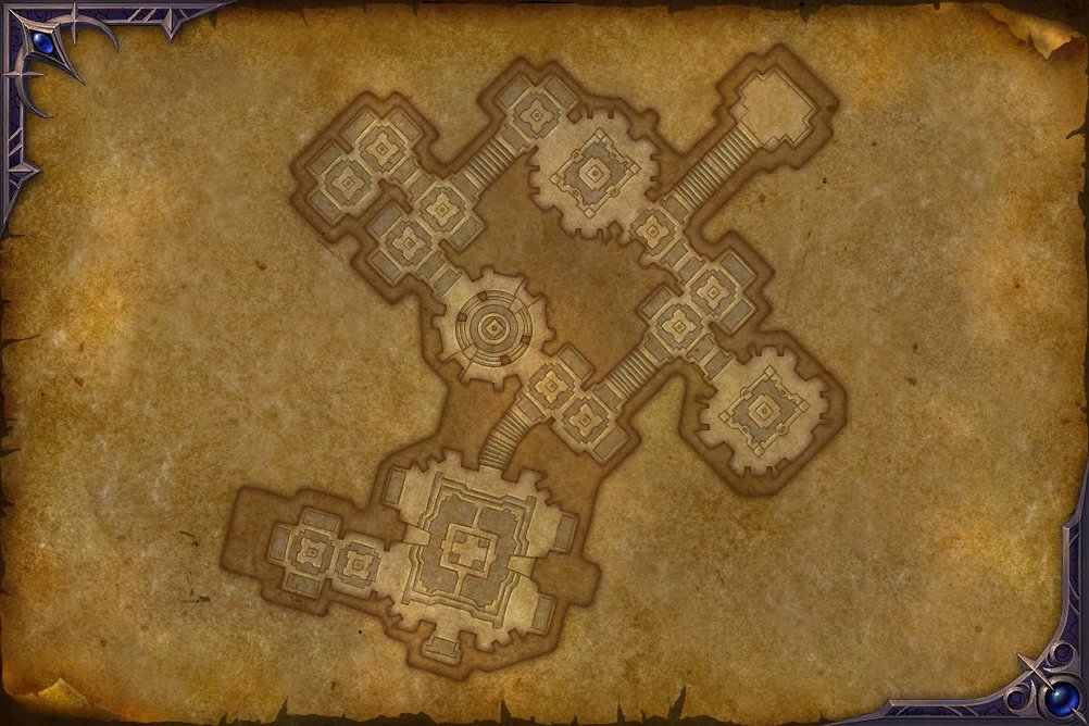 Crypt of the Denied map