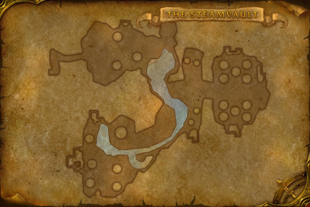 The Steamvault map