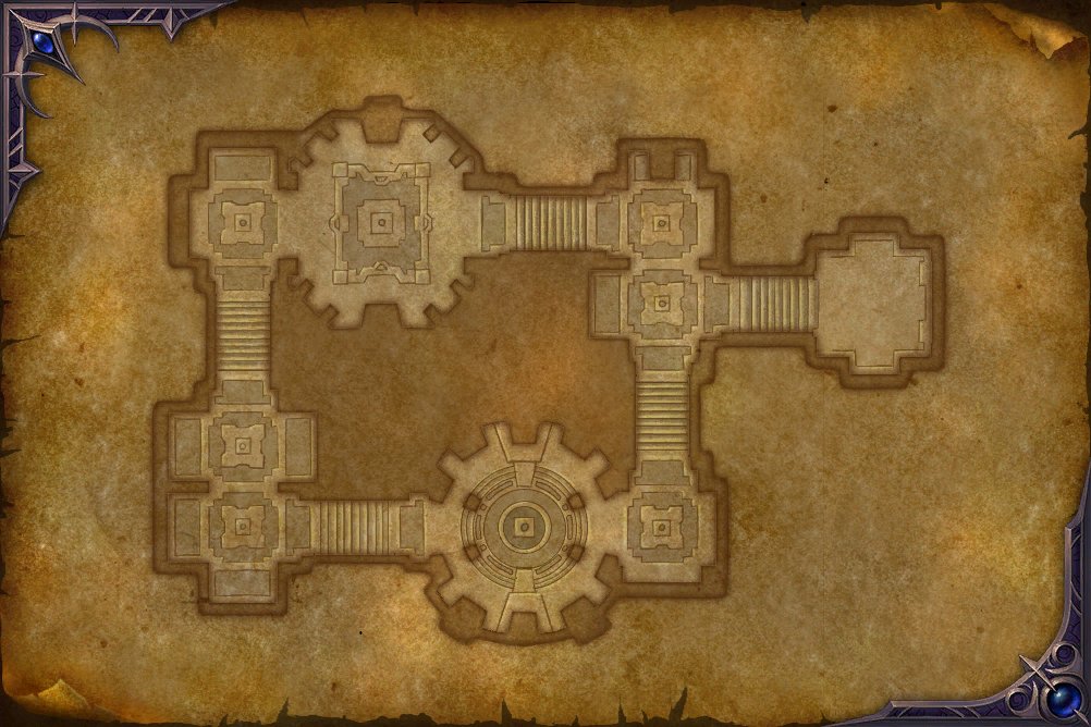 Infested Tomb map
