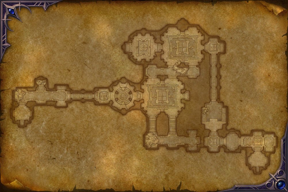 Crypt of the Lost Warrior map