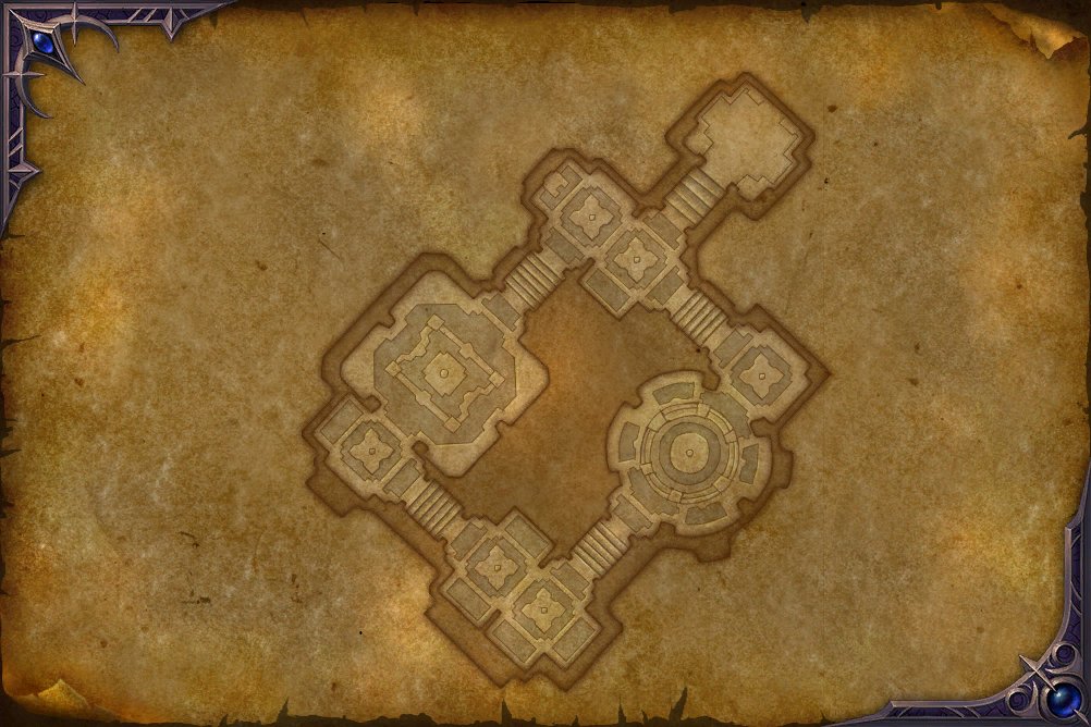 Tomb of the Lost Priest map