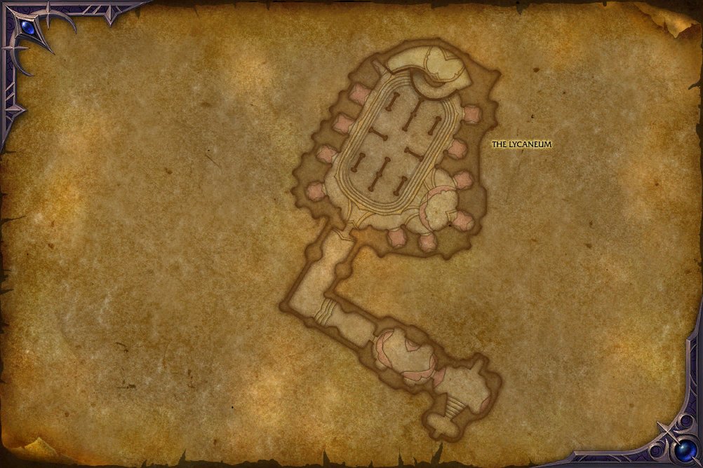 The Lycaneum map