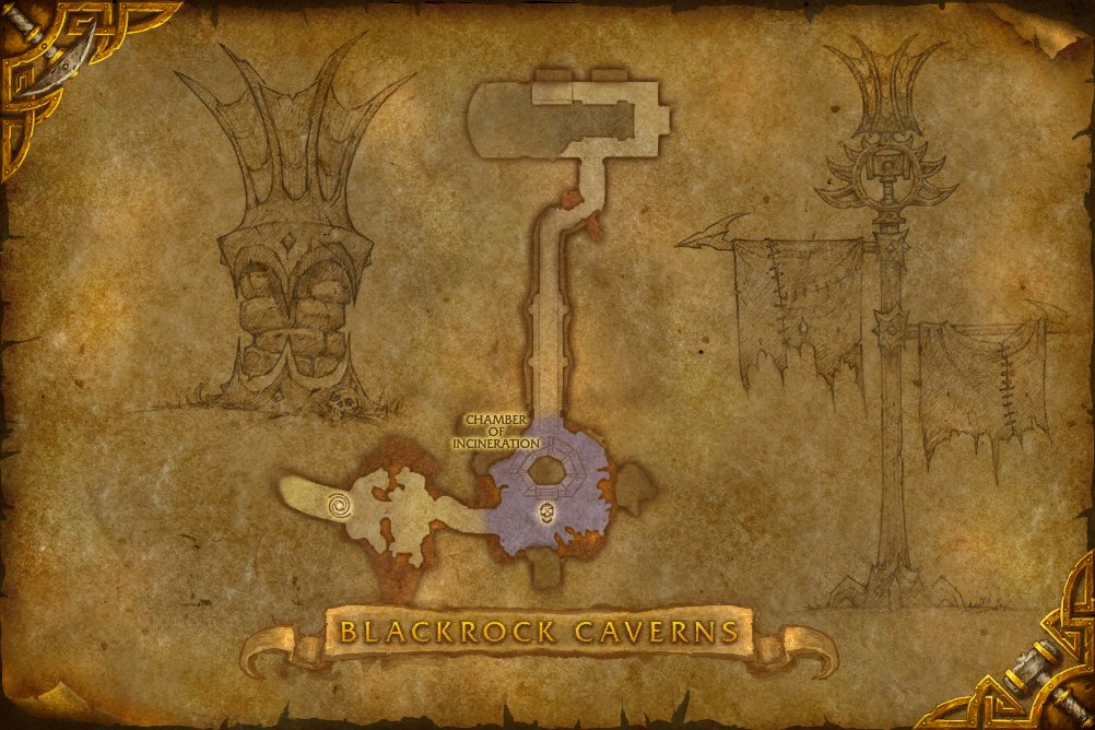 Blackrock Caverns map