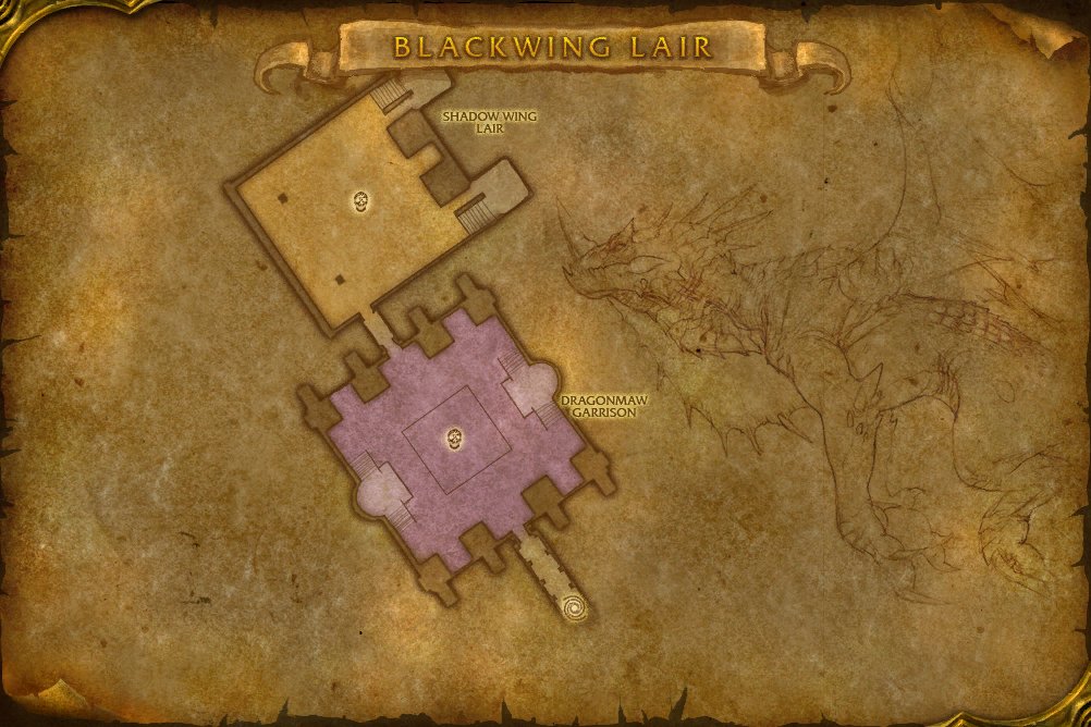 Blackwing Lair map