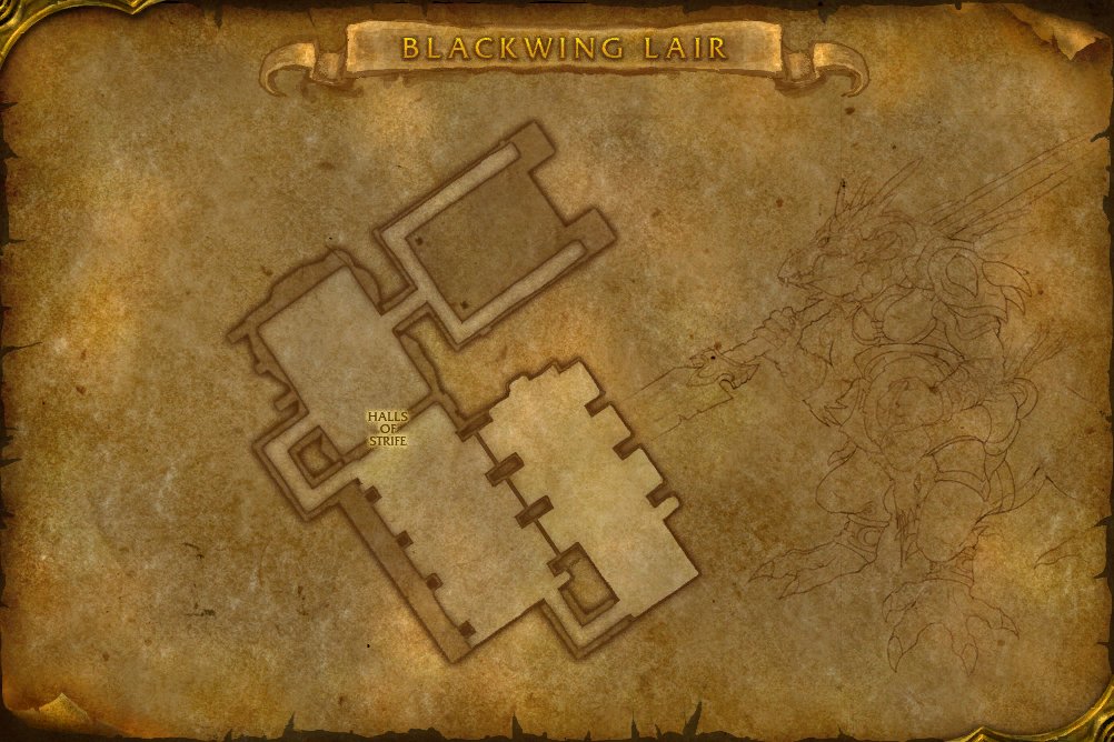 Blackwing Lair map
