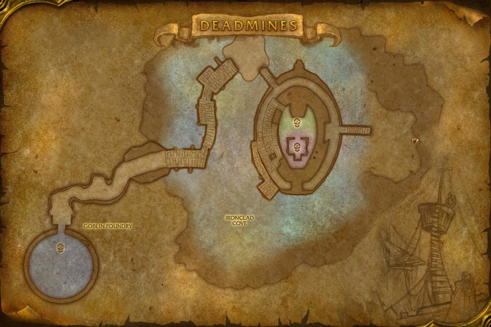 The Deadmines map