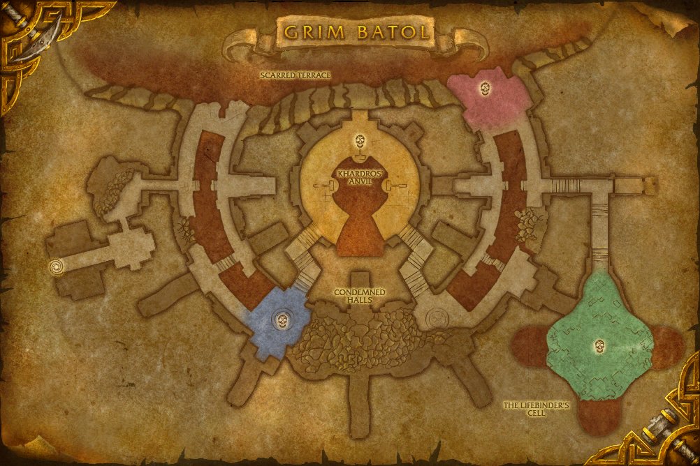 Grim Batol map