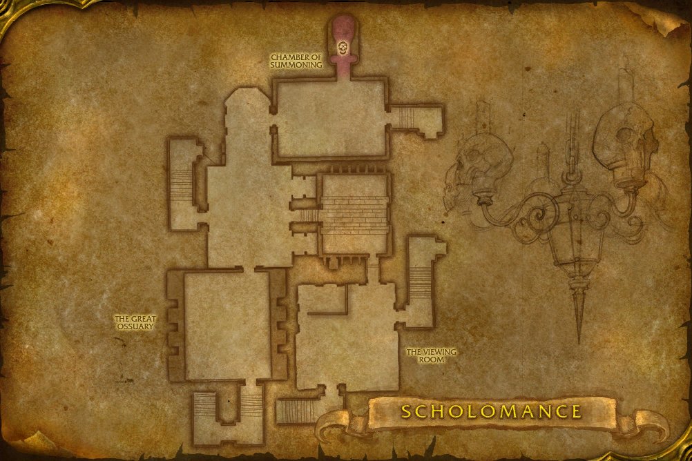 Legacy of Scholomance map