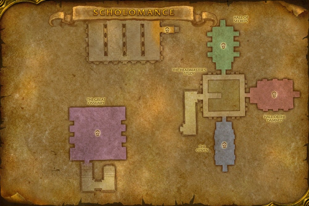 Legacy of Scholomance map