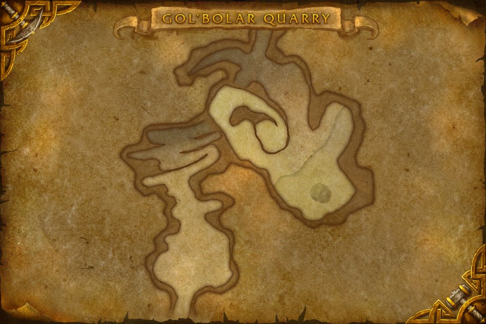 Gol'Bolar Quarry map